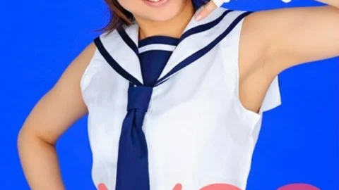 DV-1386 [Profit] Minana-chan challenges 48 moves with national idol costumes. She really feels each of the 48 moves that are unleashed. It is poked from the back to the side and from the bottom to the front, and at the end it is shot in the mouth from a b