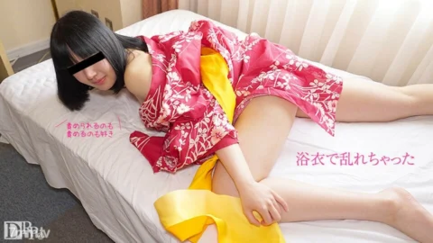 071517-01 Amateur’s first shot ~ First SM in yukata ~