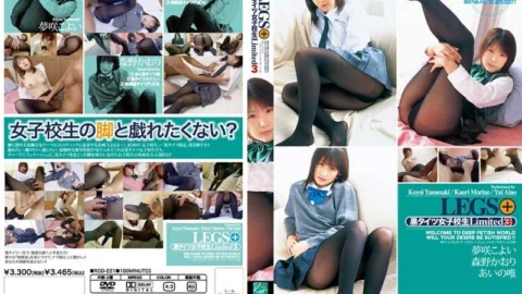 RGD-221 LEGS+ black tights school girls Limited 3