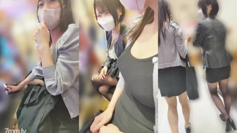 FC2-PPV-1841413 [Pachi loser] [Negotiation Chikan] Yokohama P store / Shin ◎ Miniskirt big breasts 2 people who hit Ogia * W fucking success & 1 immediate squirrel [Appearance] [High image quality] FC2-PPV-1841413